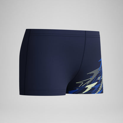 Boys Medley Logo Aquashorts Navy/Blue - Speedo