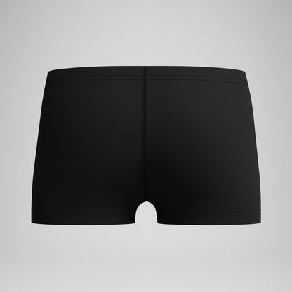 Boys Medley Logo Aquashorts Black/Orange - Speedo