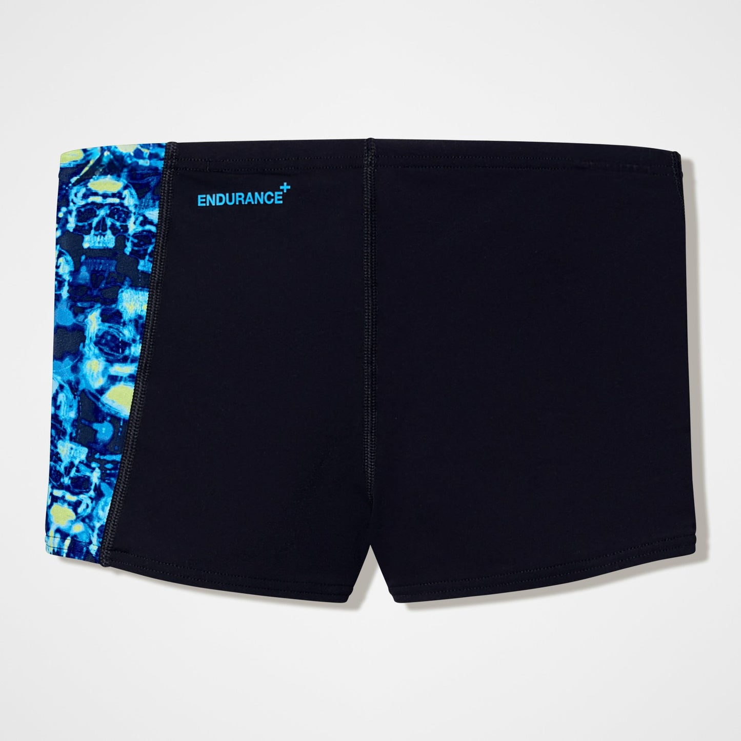 Boys Printed Panel Aquashorts Black/Blue - Speedo