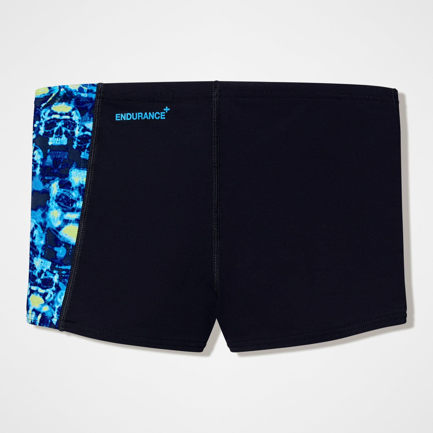 Boys Printed Panel Aquashorts Black/Blue - Speedo