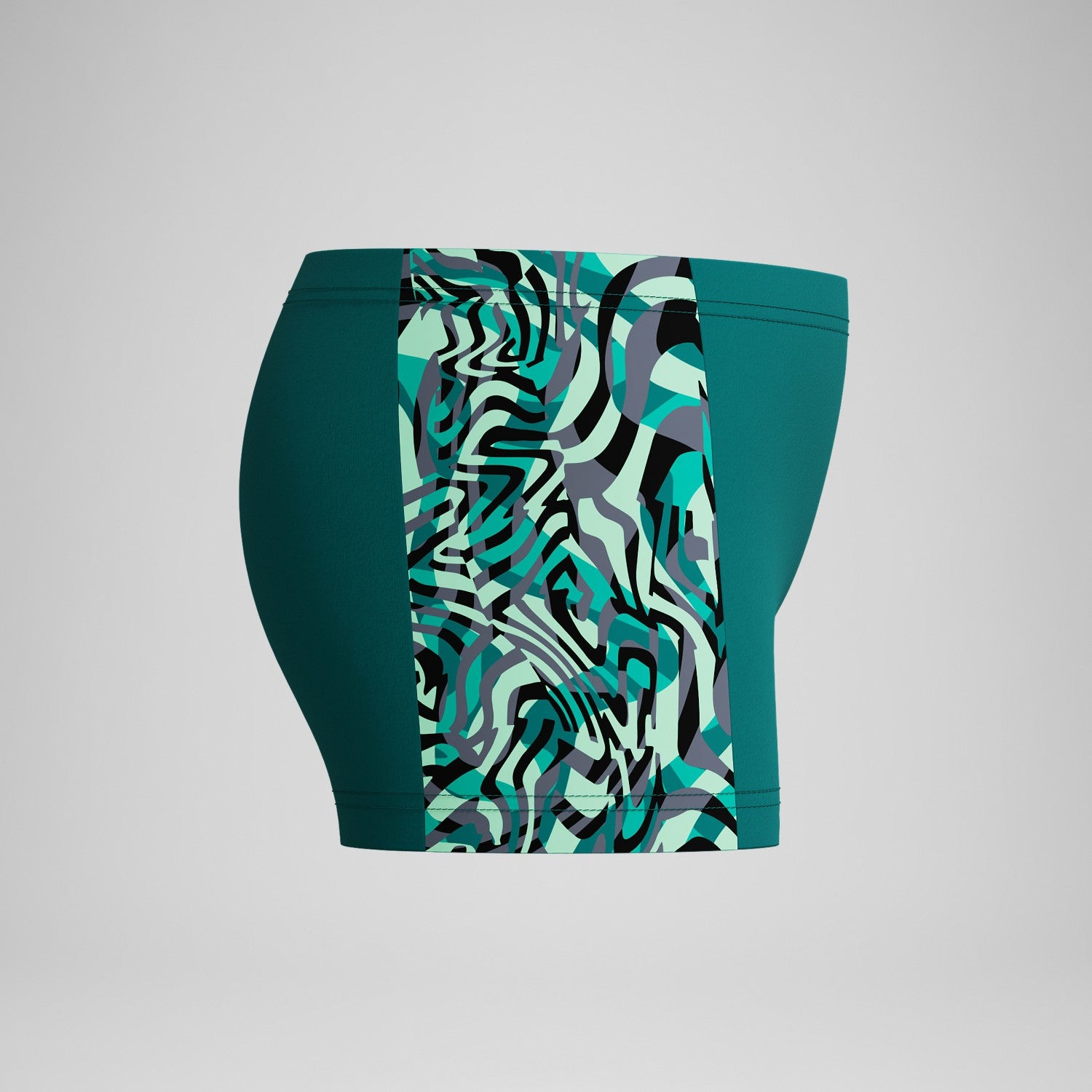 Boys Panel Aquashorts Green - Speedo