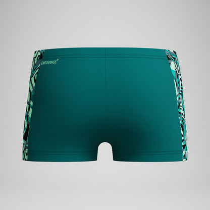 Boys Panel Aquashorts Green - Speedo