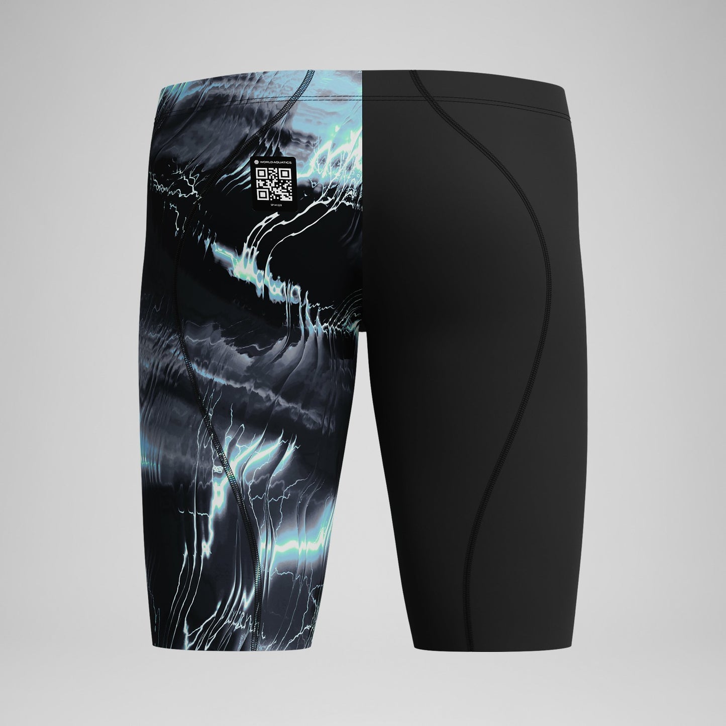 Boys Fastskin LZR Ignite Jammer Black/Grey - Speedo
