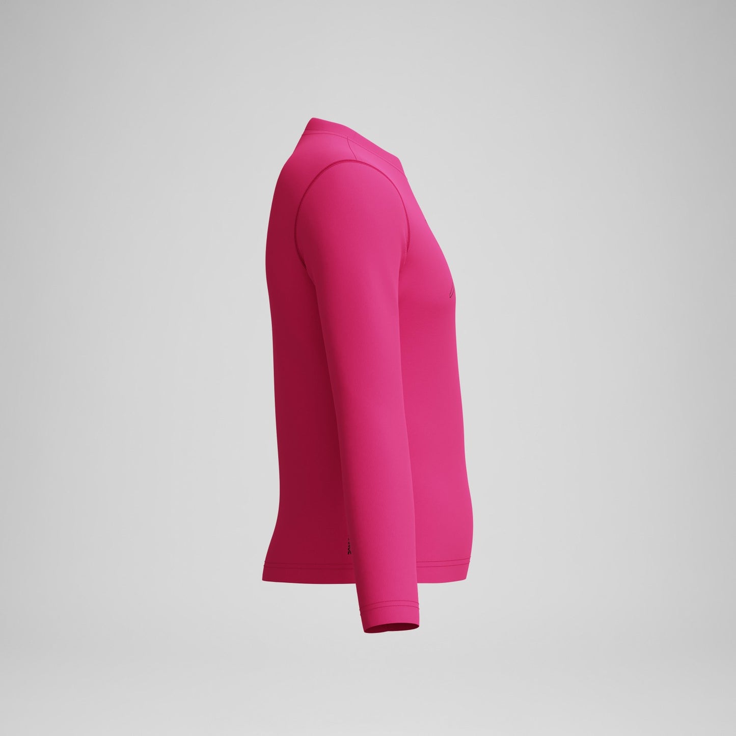 Junior Classic Logo Long Sleeve Rashguard Pink - Speedo