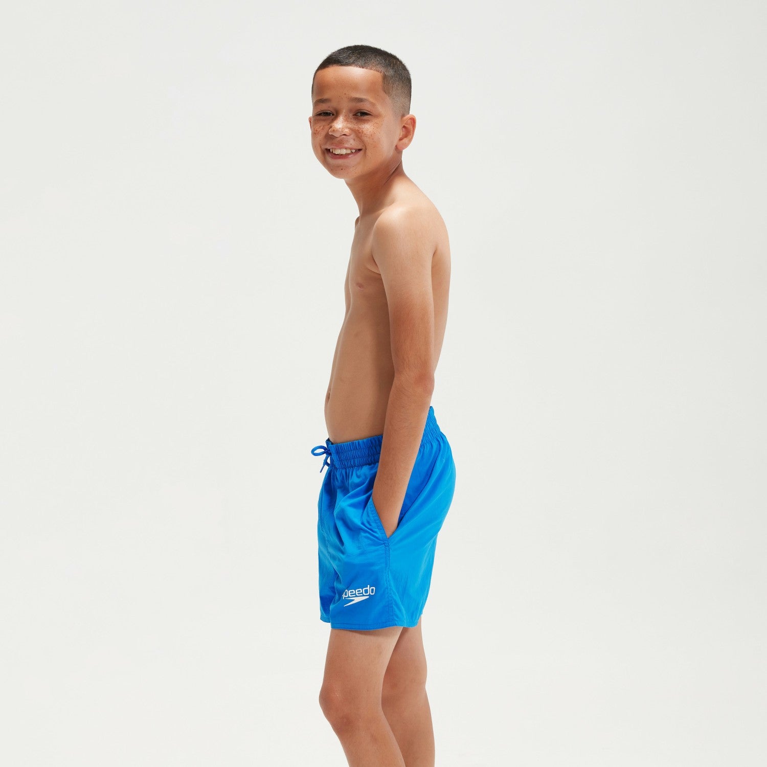 Junior Essential Swim Short Blue - Speedo