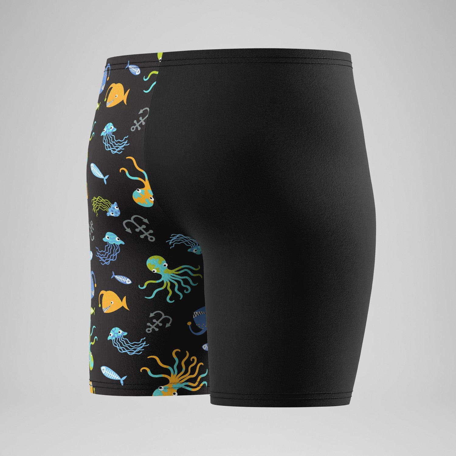 Infant Boys Printed Jammer Black - Speedo