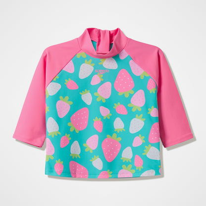 Infant Long Sleeve Printed Rashguard Aqua Breeze - Speedo