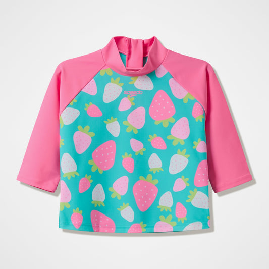 Infant Long Sleeve Printed Rashguard Aqua Breeze - Speedo