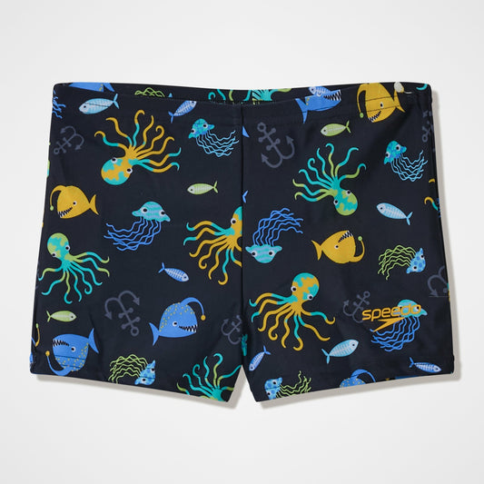 Infant Printed Aquashorts Black - Speedo