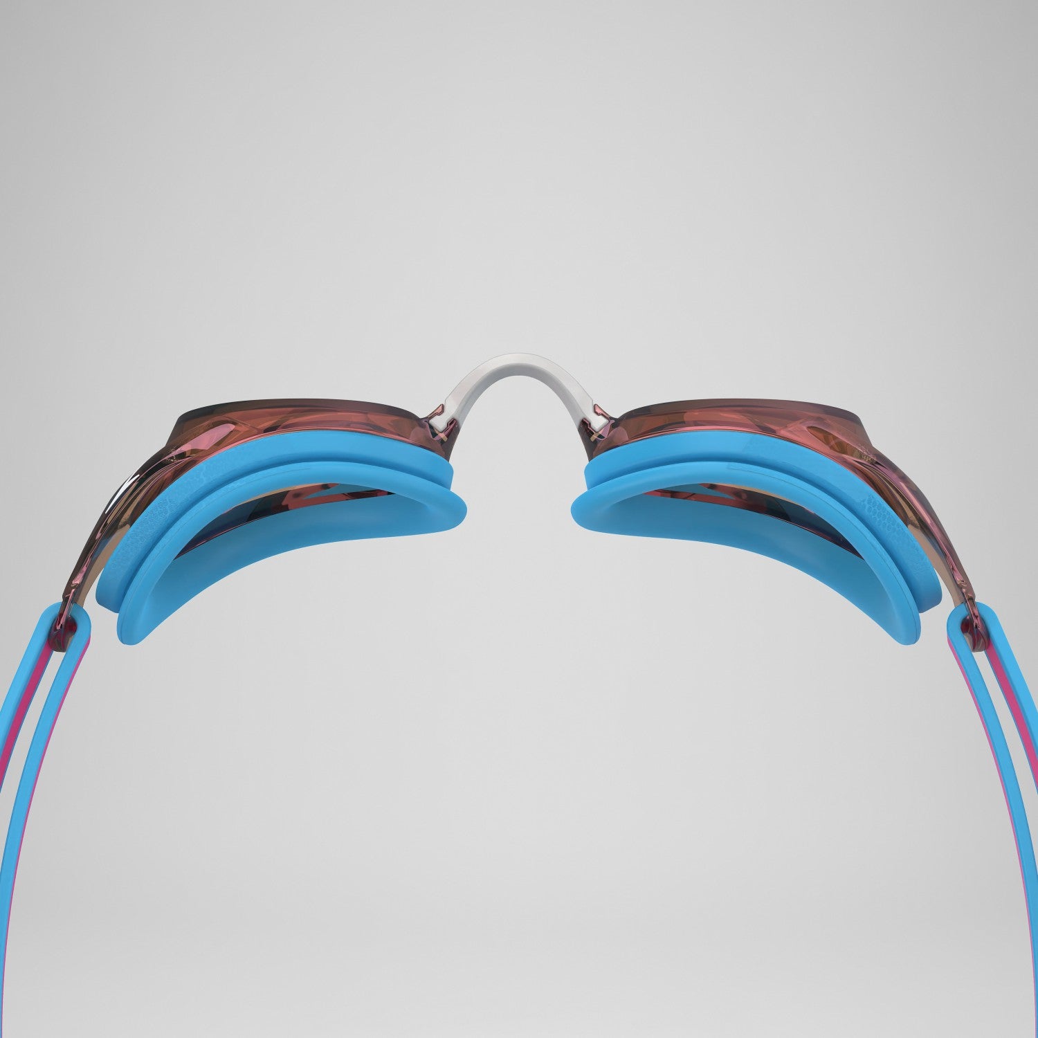 Junior Vanquisher 3.0 Mirror Goggles Pink/Blue - Speedo