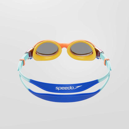 Biofuse 2.0 Mirror Junior Goggles Blue/Orange - Speedo