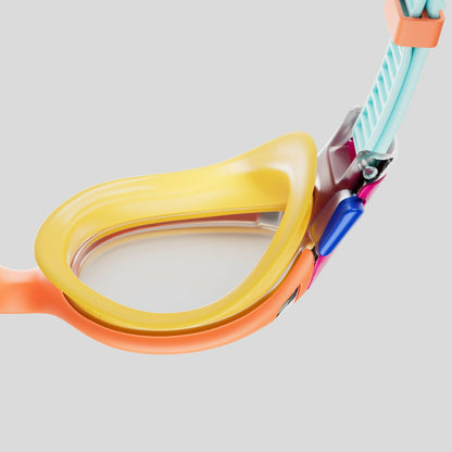 Biofuse 2.0 Mirror Junior Goggles Blue/Orange - Speedo