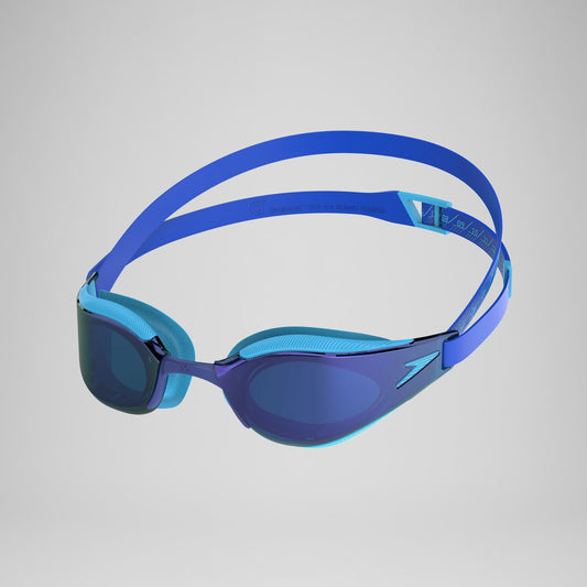 Junior Fastskin Hyper Elite Mirror Goggles Blue - Speedo