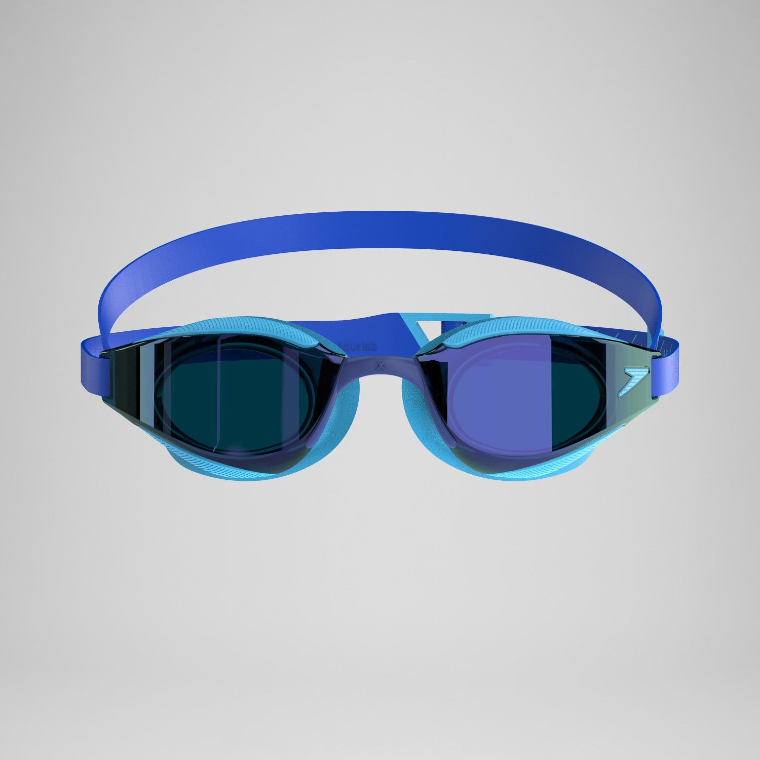 Junior Fastskin Hyper Elite Mirror Goggles Blue - Speedo