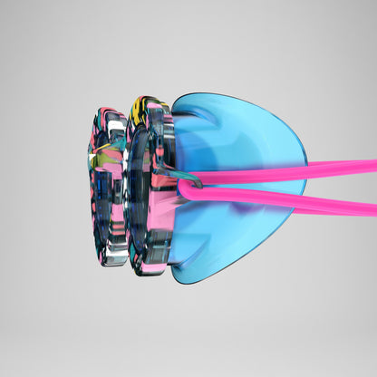 Kids Sunny G Pop Sea Shells Goggles Pink/Blue - Speedo