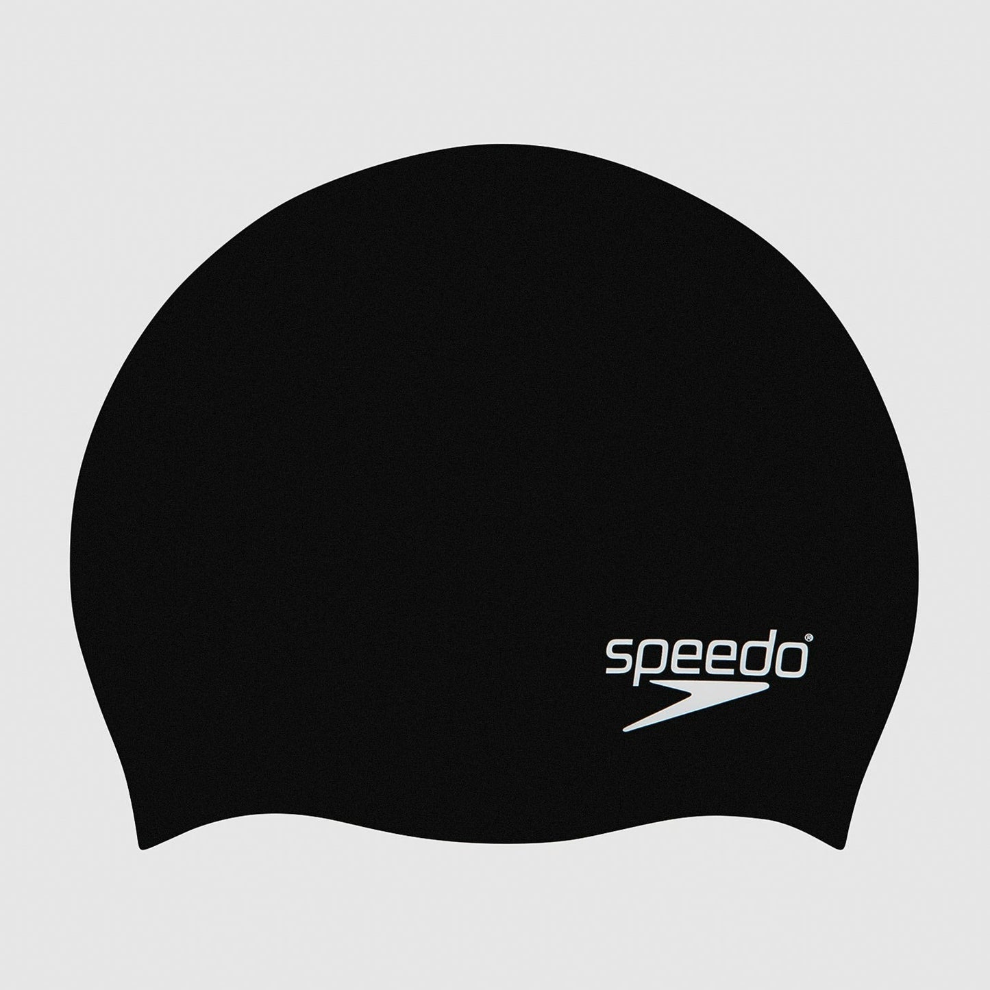 Unisex Junior Silicone Cap Black - Speedo