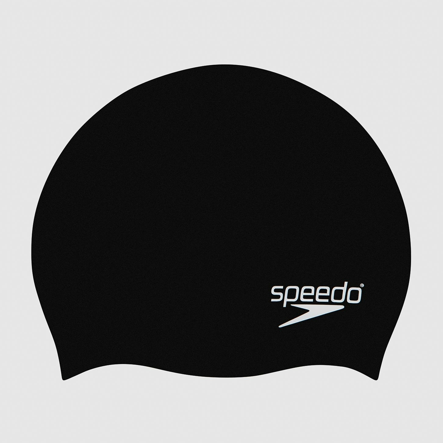 Unisex Junior Silicone Cap Black - Speedo