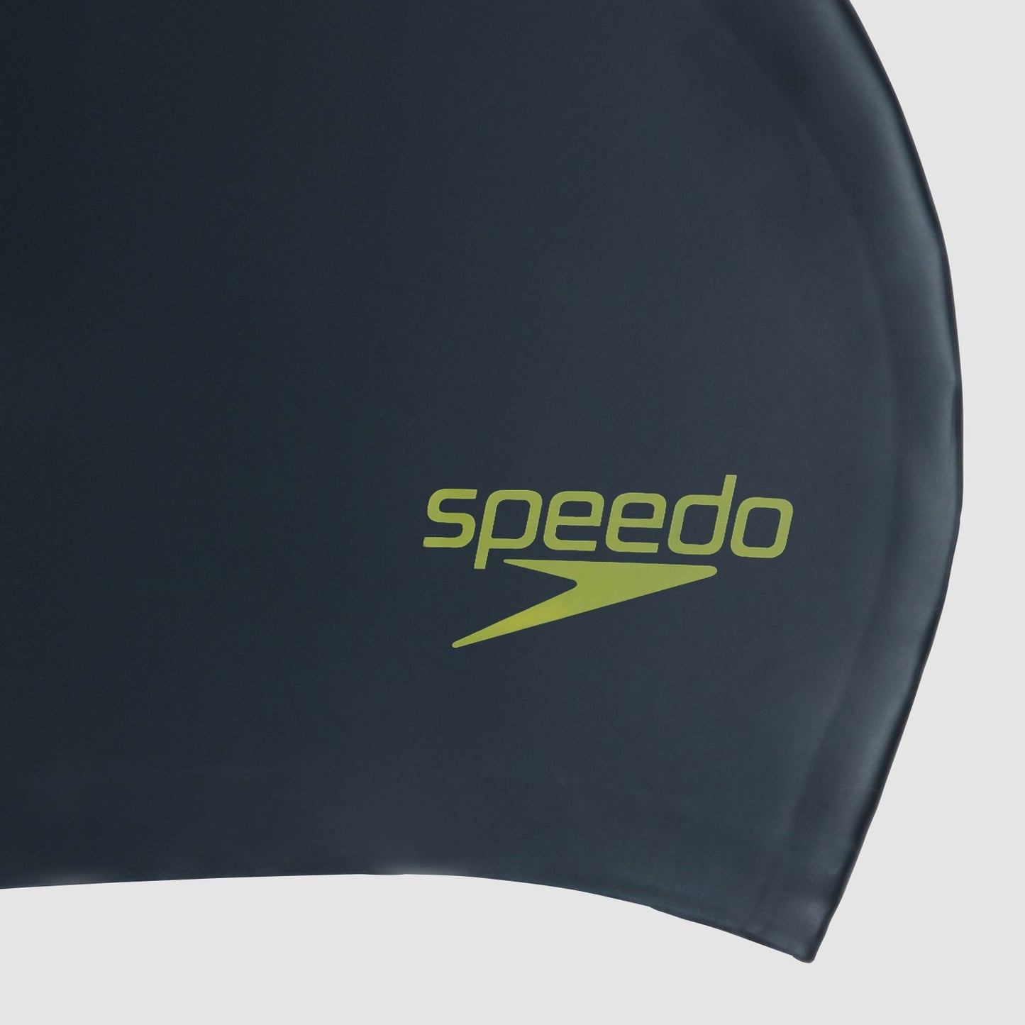 Junior Long Hair Silicone Cap Black/Green - Speedo