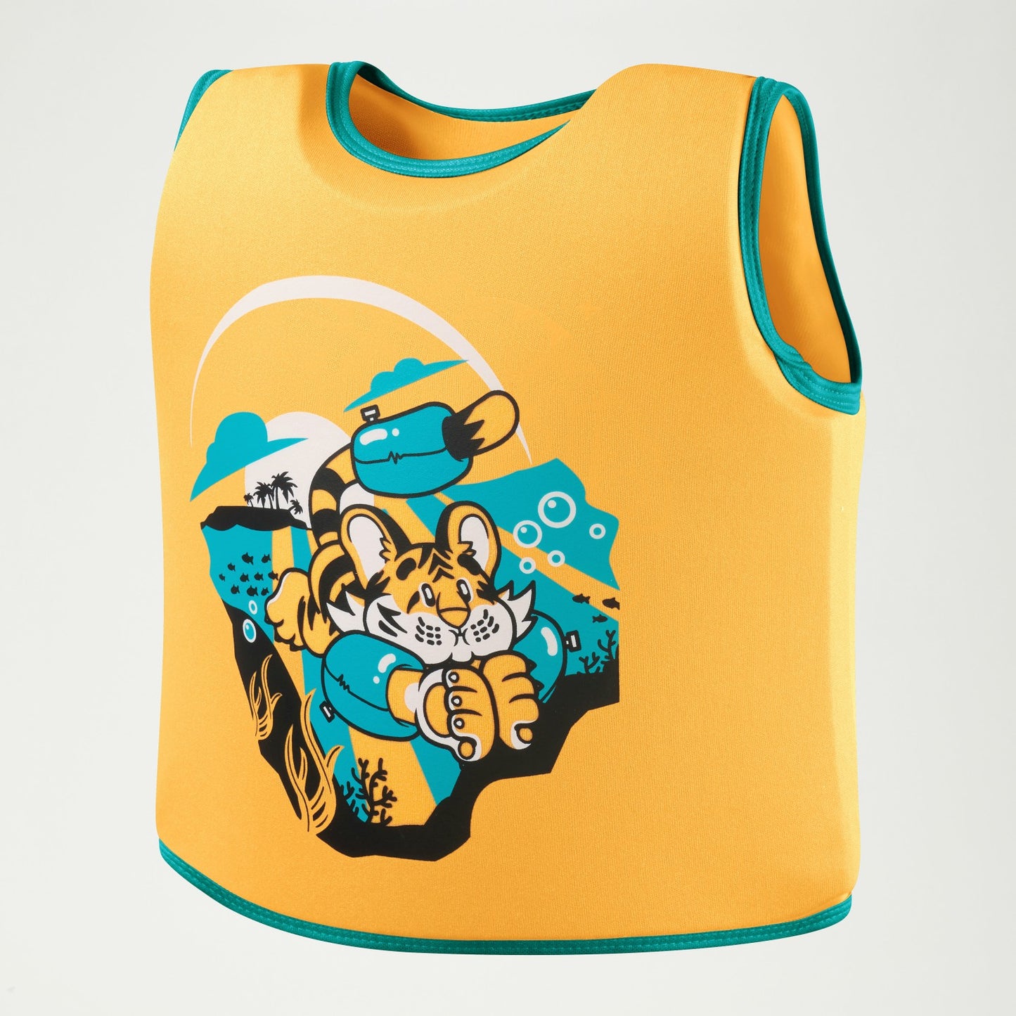 Infant Learn to Swim Aanadi Bengali Tiger Cub Float Vest Orange - Speedo