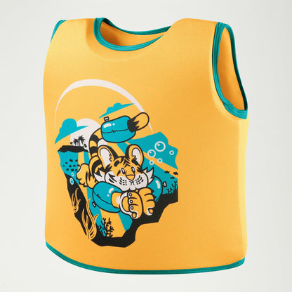 Infant Learn to Swim Aanadi Bengali Tiger Cub Float Vest Orange - Speedo