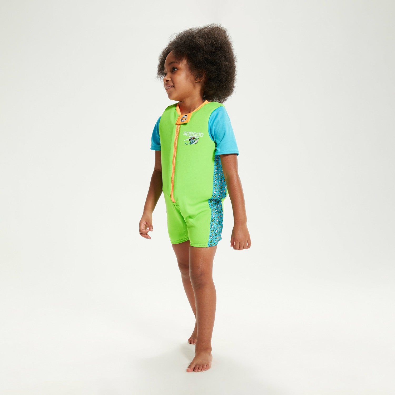 Infant Learn to Swim Chima African Penguin Float Suit Green - Speedo