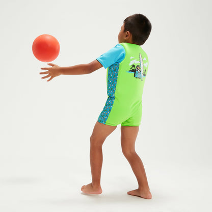 Infant Learn to Swim Chima African Penguin Float Suit Green - Speedo