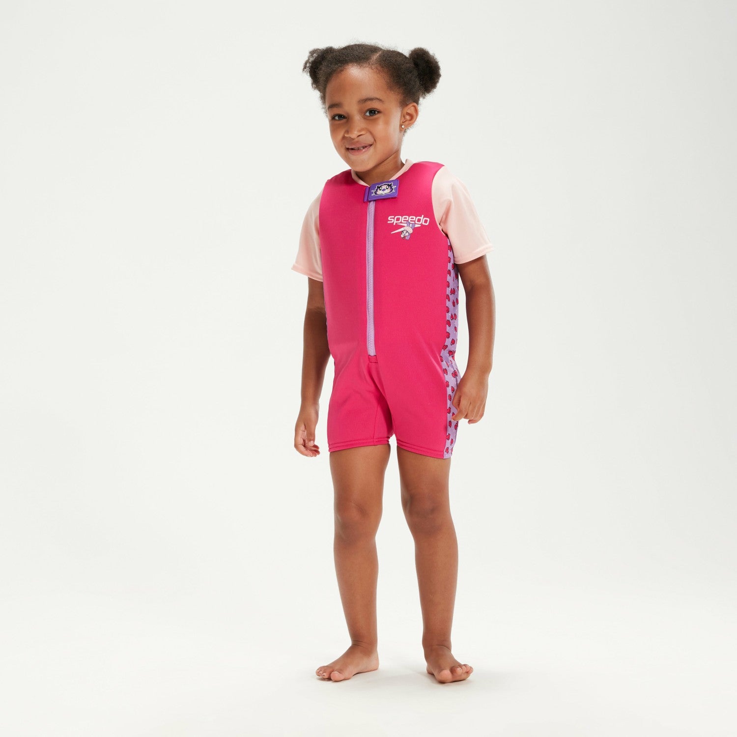 Infant Learn to Swim Aria Sea Otter Float Suit Pink - Speedo