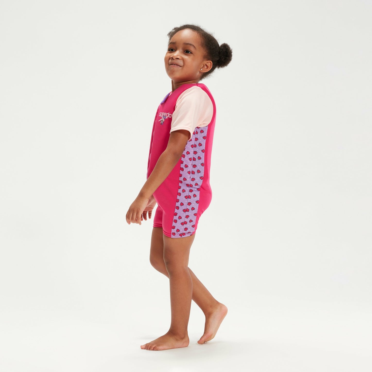 Infant Learn to Swim Aria Sea Otter Float Suit Pink - Speedo