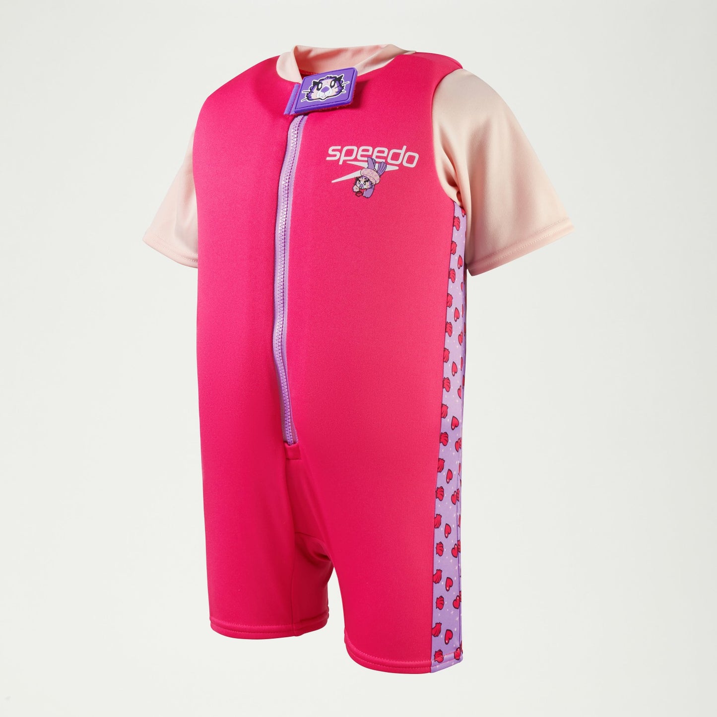 Infant Learn to Swim Aria Sea Otter Float Suit Pink - Speedo