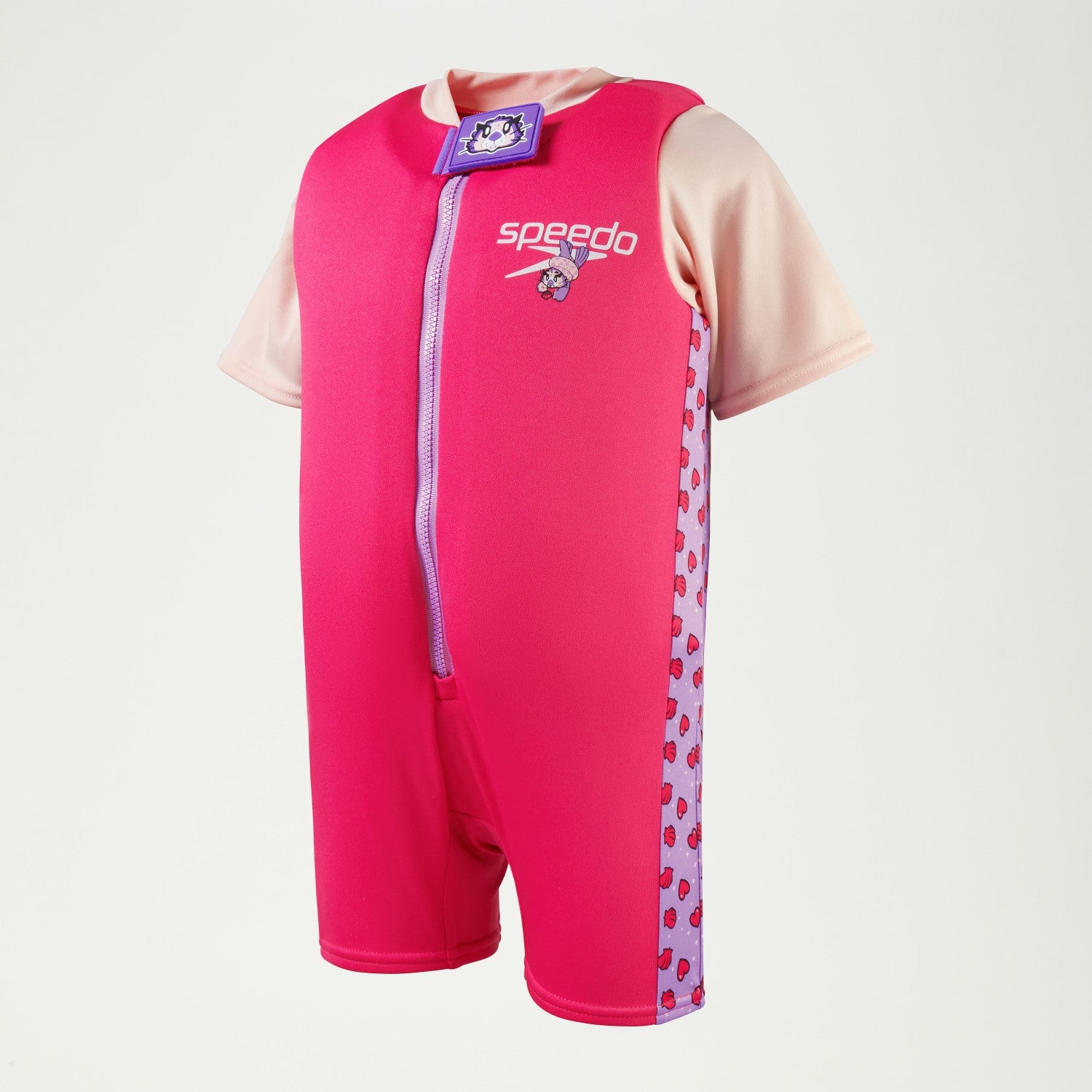 Infant Learn to Swim Aria Sea Otter Float Suit Pink - Speedo