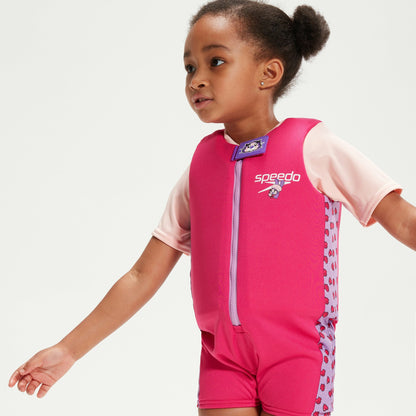 Infant Learn to Swim Aria Sea Otter Float Suit Pink - Speedo
