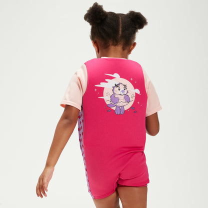 Infant Learn to Swim Aria Sea Otter Float Suit Pink - Speedo
