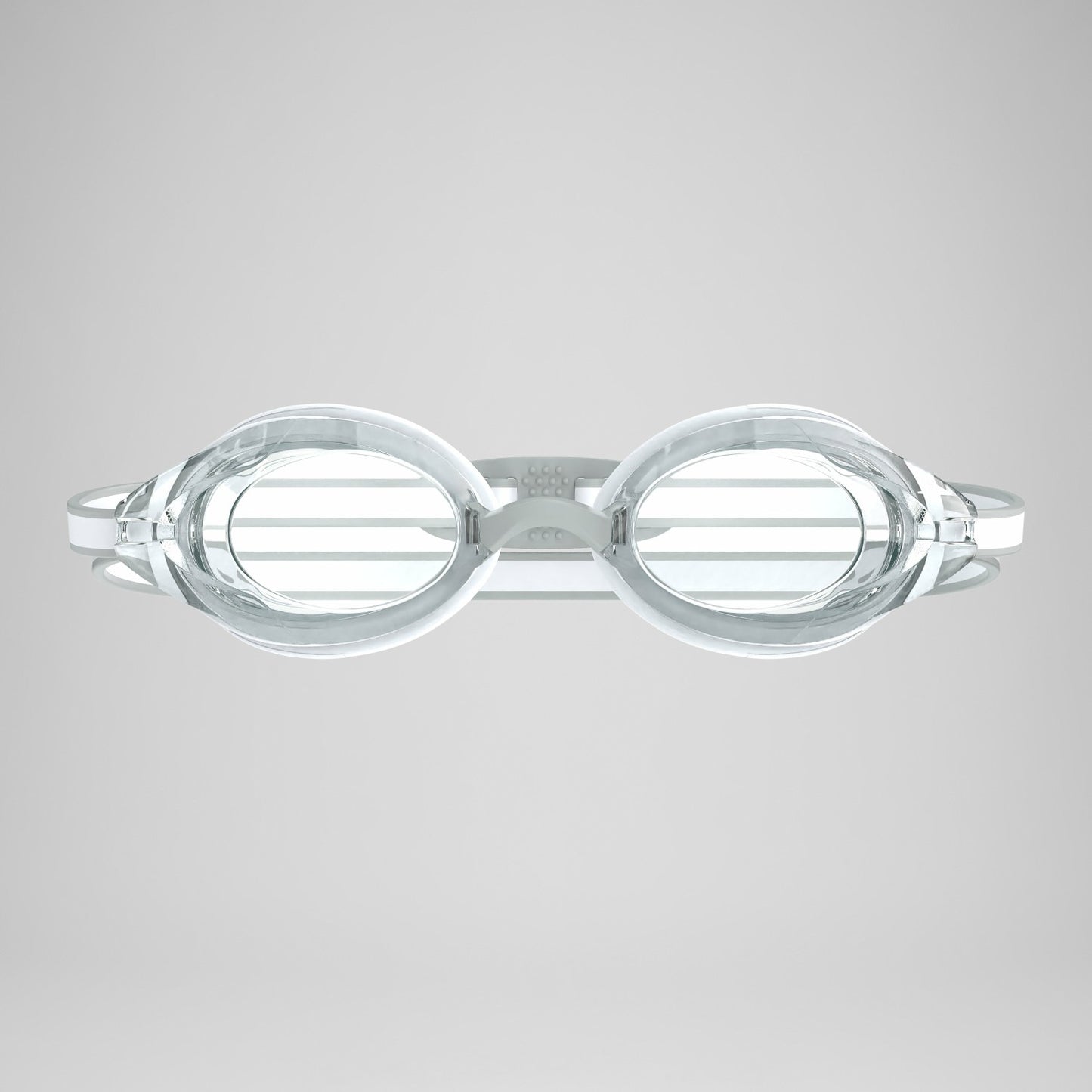 Adult Vanquisher 3.0 Optical Goggles White/Clear - Speedo