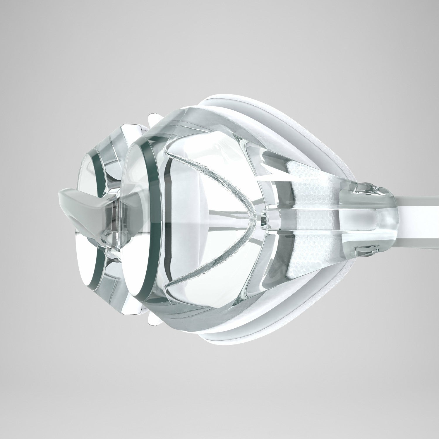 Adult Vanquisher 3.0 Optical Goggles White/Clear - Speedo