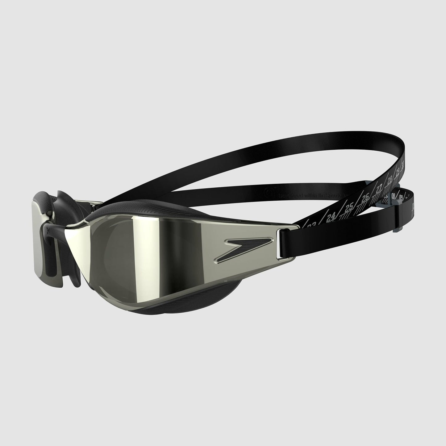 Adult Fastskin Hyper Elite Mirror Goggles Black - Speedo