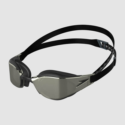 Adult Fastskin Hyper Elite Mirror Goggles Black - Speedo