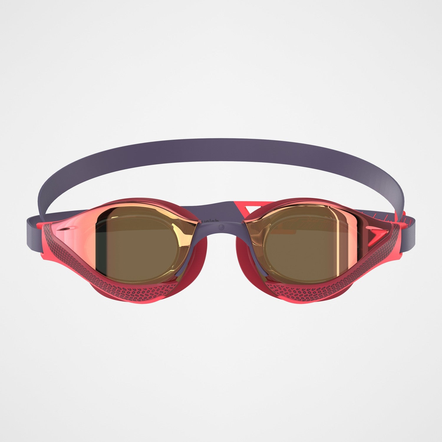 Adult Fastskin Pure Focus Mirrored Goggles Red - Speedo