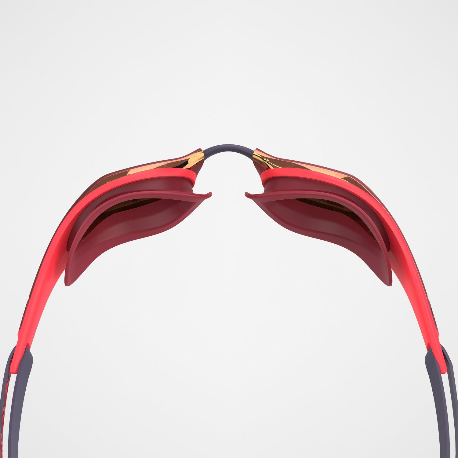 Adult Fastskin Pure Focus Mirrored Goggles Red - Speedo