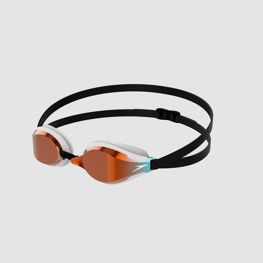 Adult Fastskin Speed Socket 2.0 Mirror Goggles White - Speedo