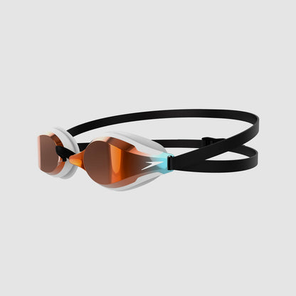 Adult Fastskin Speed Socket 2.0 Mirror Goggles White - Speedo