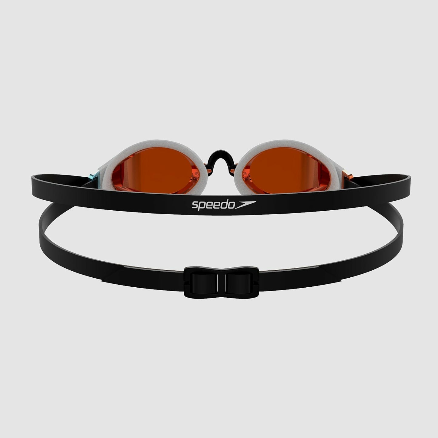 Adult Fastskin Speed Socket 2.0 Mirror Goggles White - Speedo
