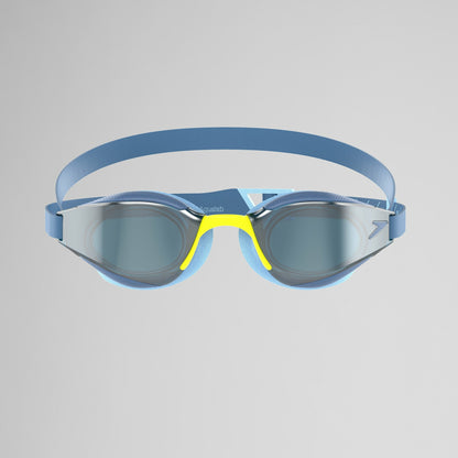 Adult Fastskin Hyper Elite Mirror Goggles Blue/Silver - Speedo