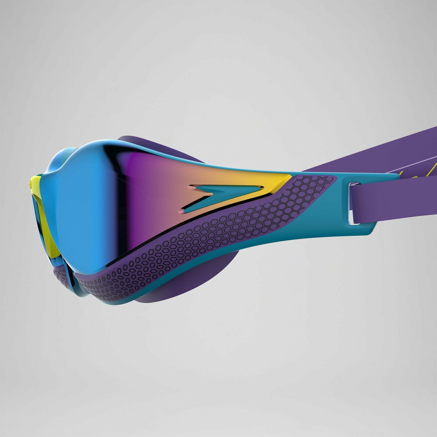 Adult Fastskin Pure Focus Mirrored Goggles Blue - Speedo