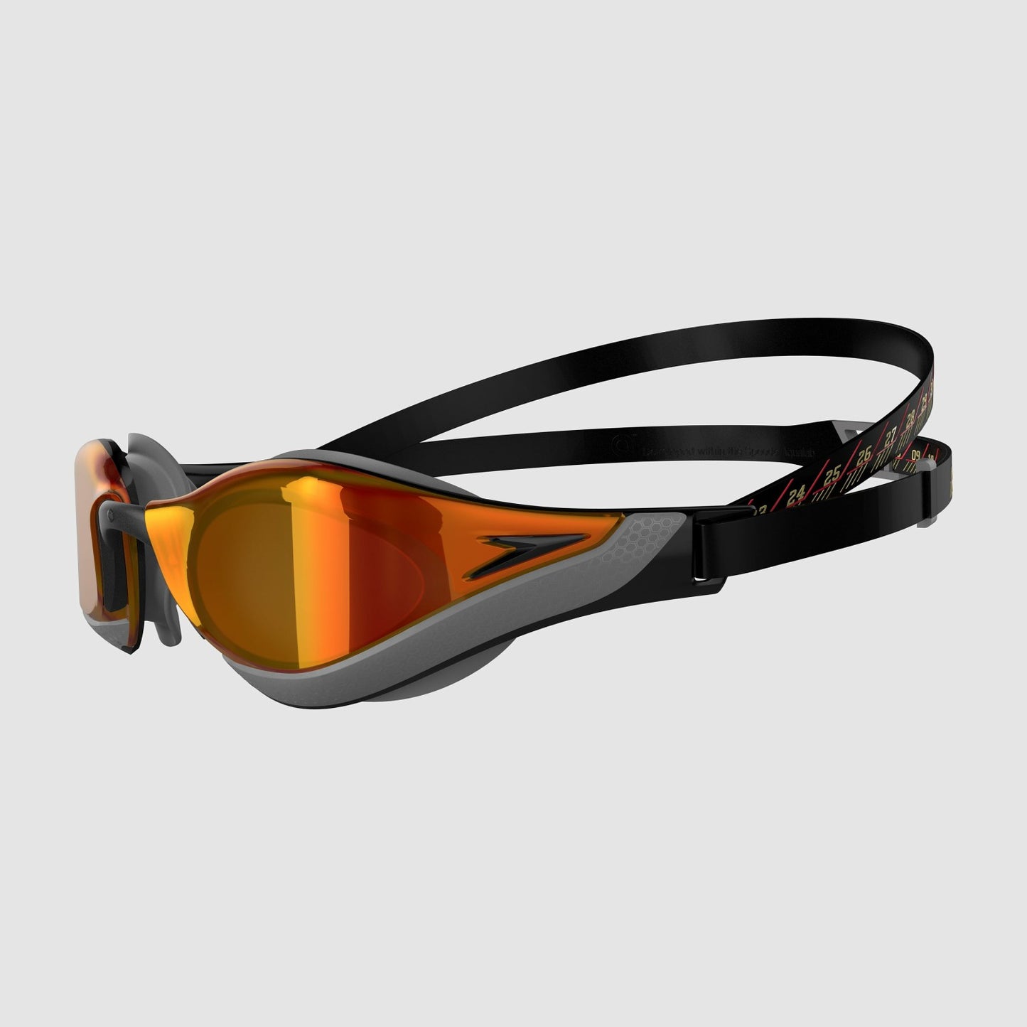 Adult Fastskin Pure Focus Mirror Goggles Black - Speedo