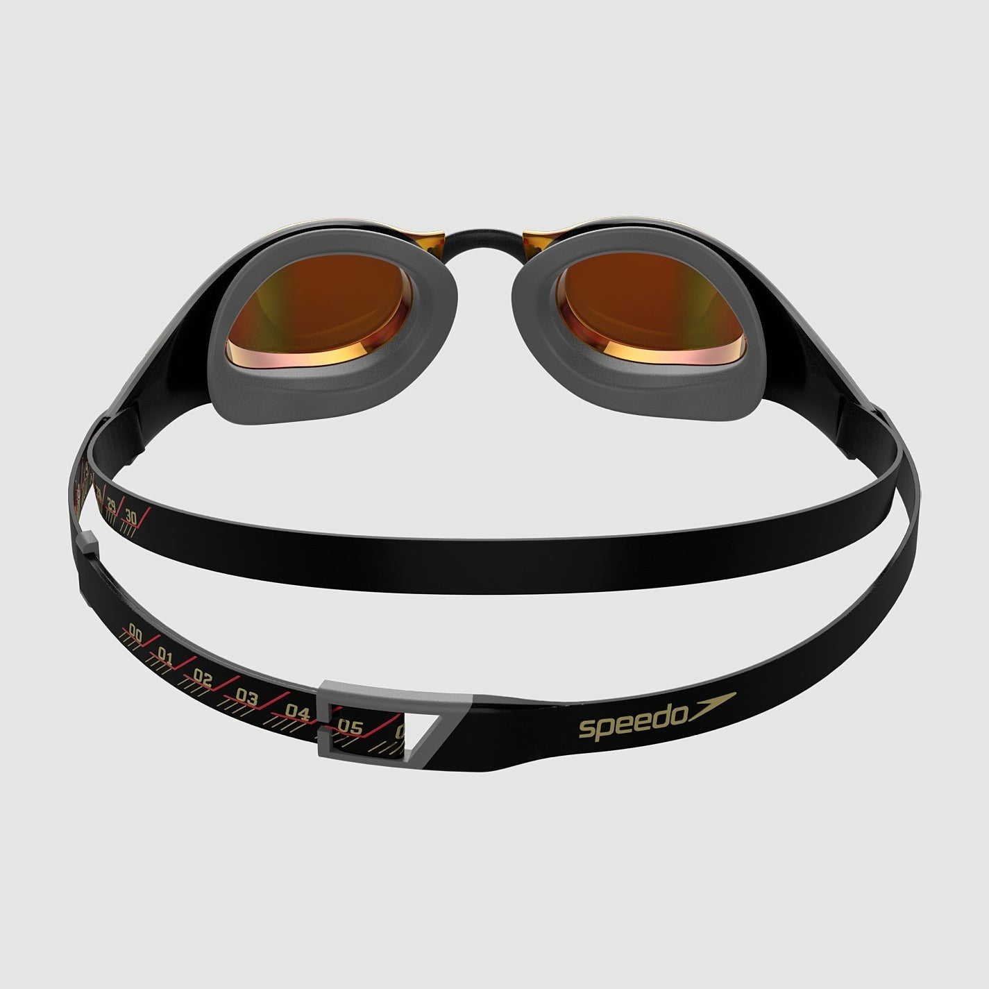 Adult Fastskin Pure Focus Mirror Goggles Black - Speedo