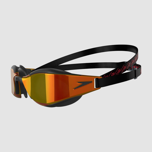 Adult Fastskin Hyper Elite Mirror Goggles Black - Speedo