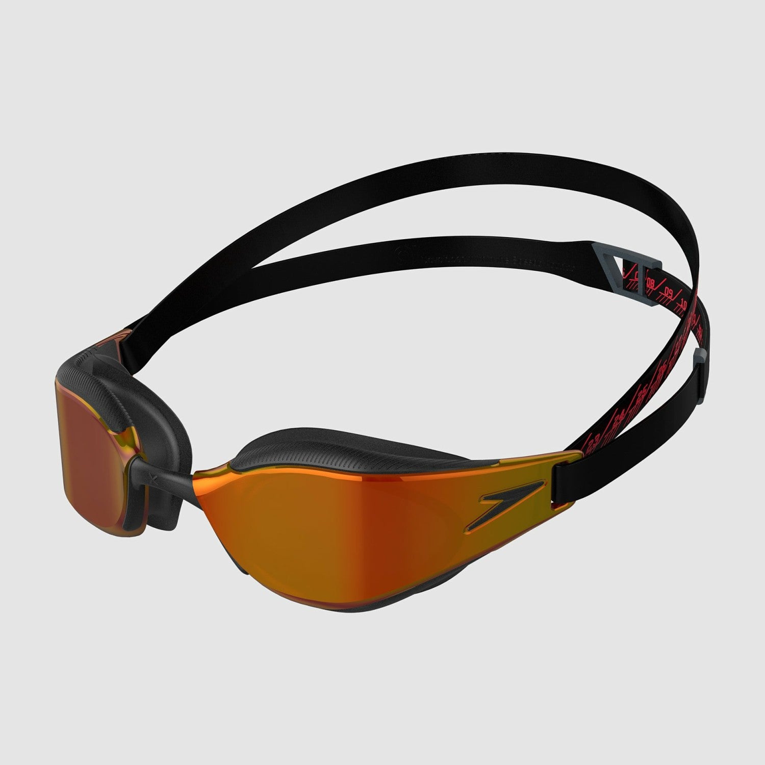 Adult Fastskin Hyper Elite Mirror Goggles Black - Speedo