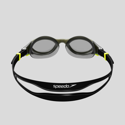 Adult Biofuse 2.0 Polarised Goggles Dark Green/Yellow - Speedo
