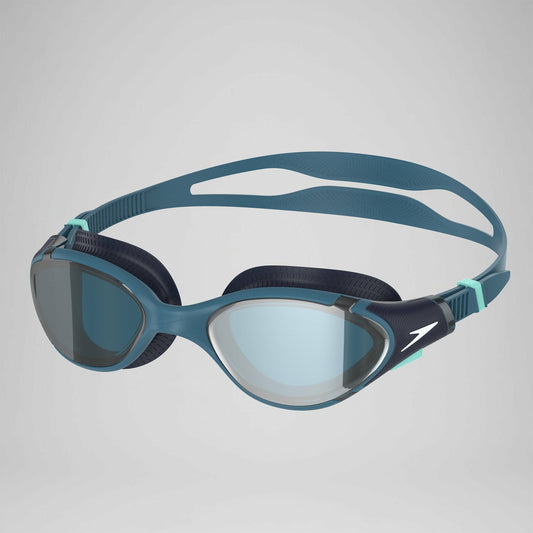 Adult Biofuse 2.0 Mirror Goggles Blue/Silver - Speedo