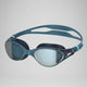 Border Blue/Cobalt/Silver Mirror